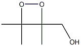 3-hydroxymethyl-3,4,4-trimethyl-1,2-dioxetane Struktur