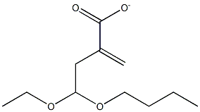 BUTOXYETHOXYETHYLACRYLATE Struktur