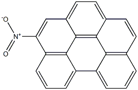 4-NITROBENZO(GHI)PERYLENE Struktur