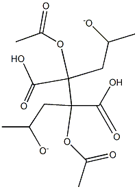 DIGLYCERIDE,DIACETYLTARTARICACIDESTER Struktur