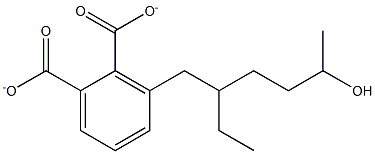 MONO-(2-ETHYL-5-HYDROXYHEXYL)PHTHALATE Struktur