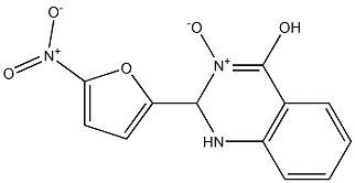 1,2-DIHYDRO-2-(5'-NITROFURYL)-4-HYDROXY-CHINAZOLIN-3-OXIDE Struktur