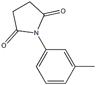 N-(3-METHYLPHENYL)SUCCINIMIDE Struktur