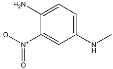 N-METHYL-3-NITRO-PARA-PHENYLENEDIAMINE Struktur