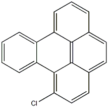 1-CHLOROBENZO(E)PYRENE Struktur