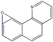 BENZO(H)QUINOLINE-9,10-EPOXIDE Struktur