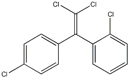 ORTHO,PARA'-DICHLORODIPHENYL-DICHLOROETHYLENE Struktur