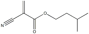 ACRYLICACID,2-CYANO-,ISOPENTYLESTER Struktur