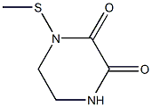 METHYLMERCAPTODIKETOPIPERAZINE Struktur