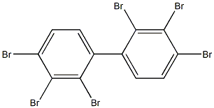 2,2',3,3',4,4'-HEXABROMOBIPHENYL Struktur