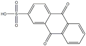 2-ANTHRAQUINONESULPHONICACID Struktur