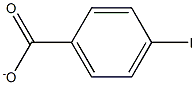 4-IODOBENZOATE Struktur