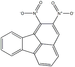 DINITROFLUORANTHENE Struktur