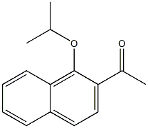 ACETYLISOPROPOXYNAPHTHALENE Struktur