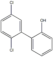 2',5'-DICHLORO-2-HYDROXYBIPHENYL Struktur