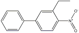 3-ETHYL-4-NITROBIPHENYL Struktur