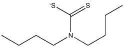 DIBUTYLDITHIOCARBAMATE Struktur