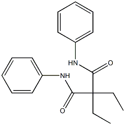 DIETHYLMALONANILIDE Struktur