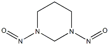 PYRIMIDINE,1,3-DINITROSOHEXAHYDRO Struktur