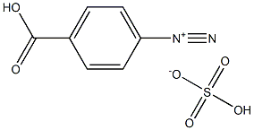 PARA-CARBOXYBENZENEDIAZONIUMBISULPHATE Struktur