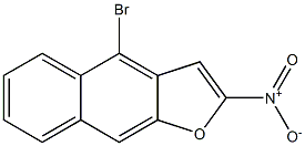 2-NITRO-4-BROMONAPHTHO[3,2-B]FURAN Struktur