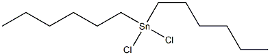 DIHEXYLTINDICHLORIDE Struktur