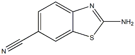 6-CYANO-2-AMINOBENZTHIAZOLE Struktur