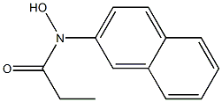 N-PROPIONYL-N-HYDROXY-2-AMINONAPHTHALENE Struktur