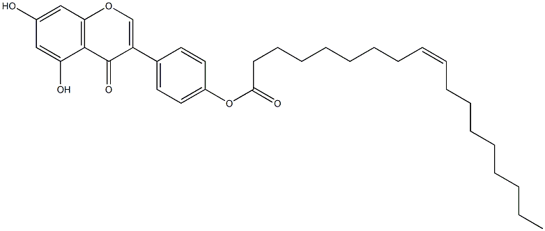 GENISTEIN4'-OLEATE Struktur