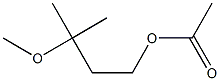 3-METHOXY-3-METHYL-1-BUTANOLACETATE Struktur