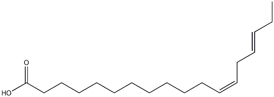 CIS-12,TRANS-15-OCTADECADIENOICACID Struktur