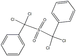 DICHLOROPHENYLMETHYLSULPHONE Struktur