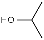 ISOPROPYLALCOHOL(5%) Struktur