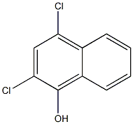 2,4-DICHLORO-1-HYDROXYNAPHTHALENE Struktur