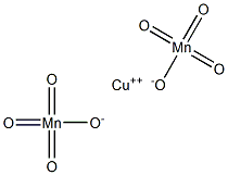 COPPER(II)PERMANGANATE Struktur