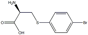 S-(4-BROMOPHENYL)-L-CYSTEINE Struktur