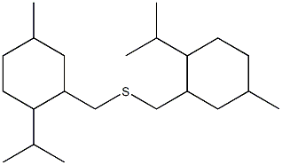 NEOMENTHYLMETHYLSULFIDE Struktur