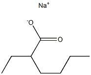 2-ETHYL-HEXANOATESODIUMSALT Struktur