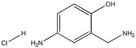 2-AMINOMETHYL-PARA-AMINOPHENOLHYDROCHLORIDE Struktur