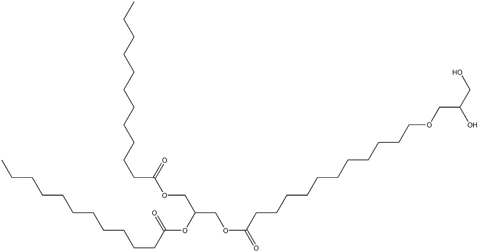 GLYCEROLTRILAURIN Struktur