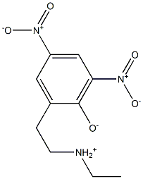 4,6-DINITRO-ORTHO-CRESOLDIETHYLAMINESALT Struktur