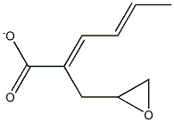 GLYCIDYLSORBATE Struktur