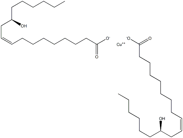 COPPERRICINOLEATE Struktur