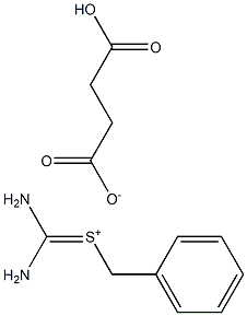 BENZYLTHIOURONIUMSUCCINATE Struktur