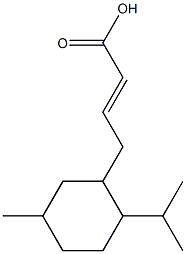 MENTHYLCROTONATE Struktur