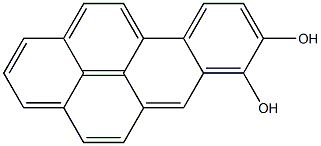 7,8-DIHYDROXYBENZO(A)PYRENE Struktur