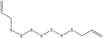 DIALLYLHEPTASULPHIDE Struktur