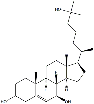 7BETA,25-DIHYDROXYCHOLESTEROL Struktur