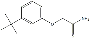 2-(3-TERT-BUTYLPHENOXY)THIOACETAMIDE Struktur