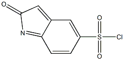 5-Chlorosulfonylindole-2-one Struktur